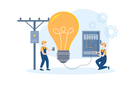 電気設備、通信設備、地域インフラ